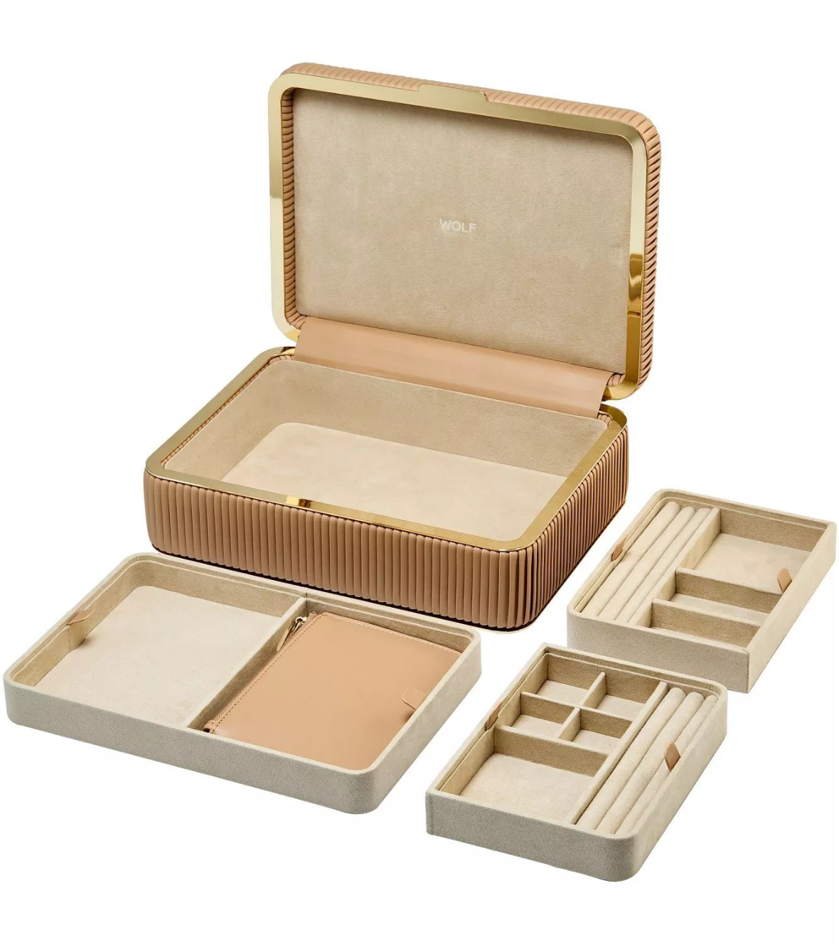 WOLF medium Bella jewellery box